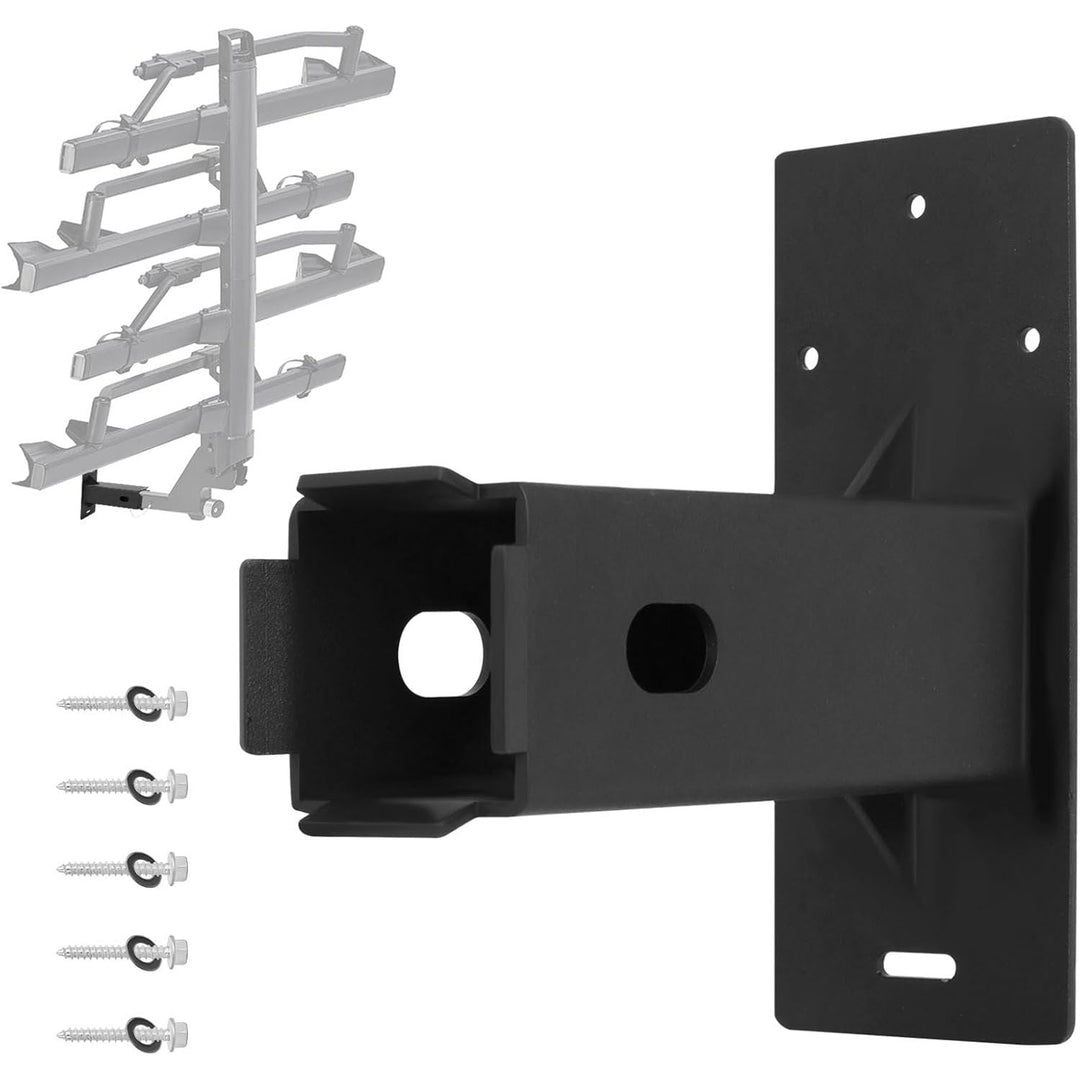 Hitch Wall Mount 2 Inch, Bicycle Cargo Rack Hanging Garage Organizer, Hitch Mount Bike Rack Wall Mount, Trailer Hitch Receiver Storage, Holds up to 175 Lbs - Just Closeouts Canada Inc.