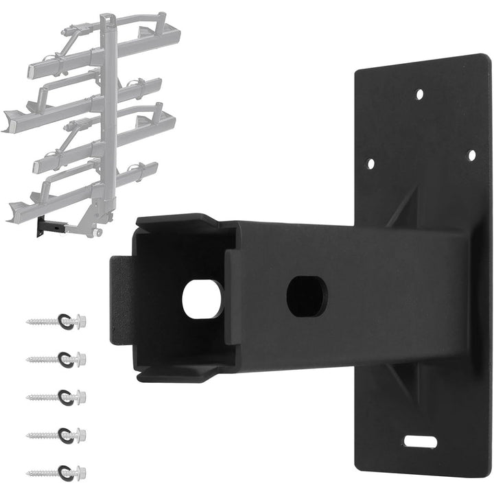 Hitch Wall Mount 2 Inch, Bicycle Cargo Rack Hanging Garage Organizer, Hitch Mount Bike Rack Wall Mount, Trailer Hitch Receiver Storage, Holds up to 175 Lbs - Just Closeouts Canada Inc.