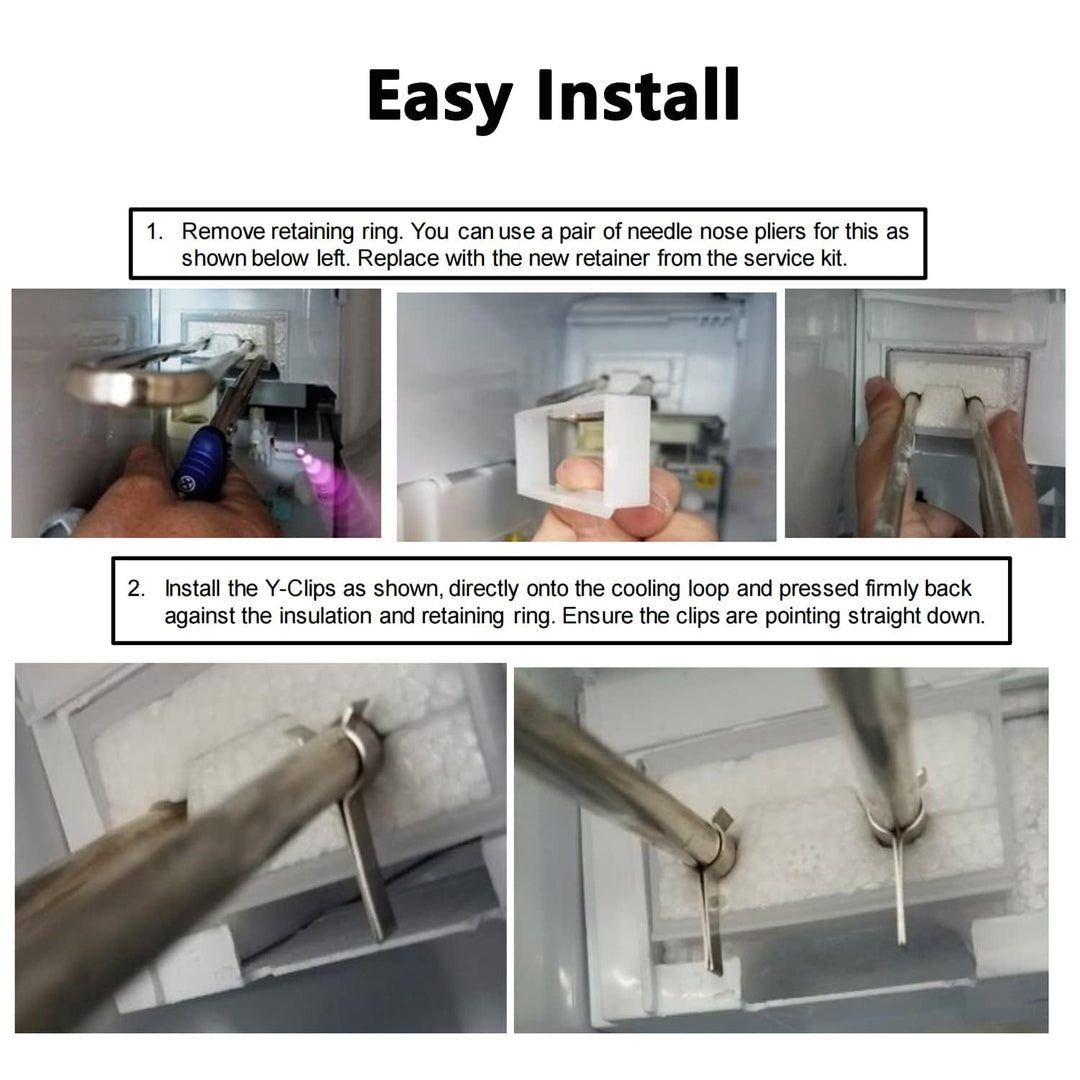 HPUY DA82 - 02367A Y - Clip Assembly Kit Compatible with Samsung Refrigerator Icemaker Replacement AP6261443 PS12115467 EA12115467 - Just Closeouts Canada Inc.