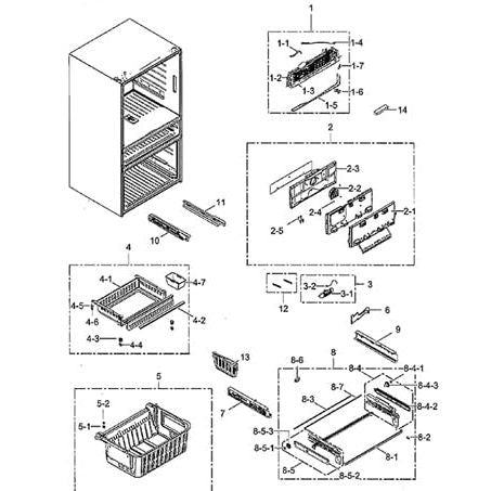 HPUY DA82 - 02367A Y - Clip Assembly Kit Compatible with Samsung Refrigerator Icemaker Replacement AP6261443 PS12115467 EA12115467 - Just Closeouts Canada Inc.