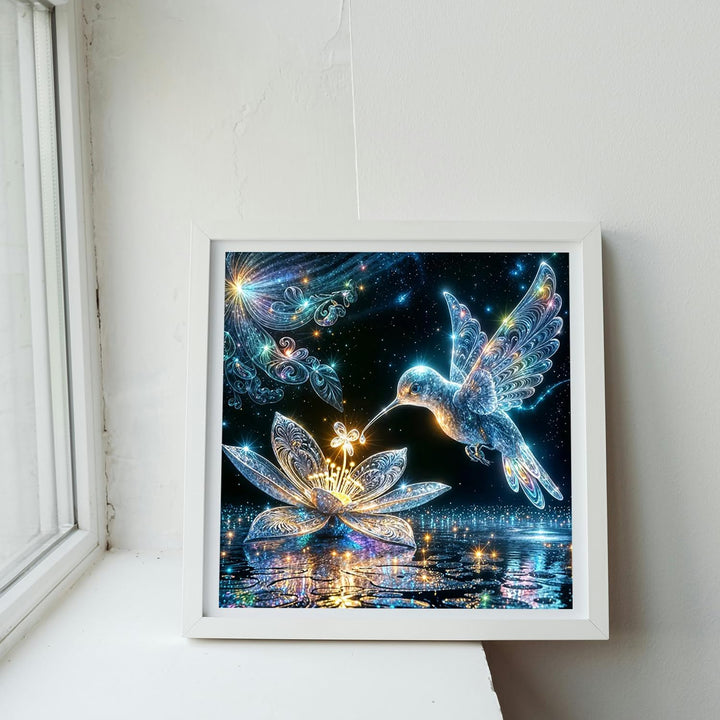 Hummingbird Diamond Art Kits for Adults Beginners,5D Full Drill Crystal Bird Diamond Painting Kits for Adults,DIY Gem Painting Kit Art Crafts for Home Wall Decor 14X14 Inch. - Just Closeouts Canada Inc.