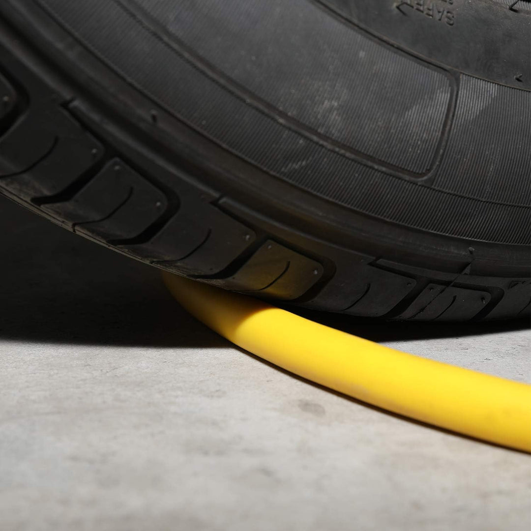 Hybrid Lead - in Air Hose 3/8 Inch x 6FT with 1/4"NPT Quick Coupler and Plug 300PSI Yellow Whip Compressor Hose Short - Just Closeouts Canada Inc.X001Y5PH7H