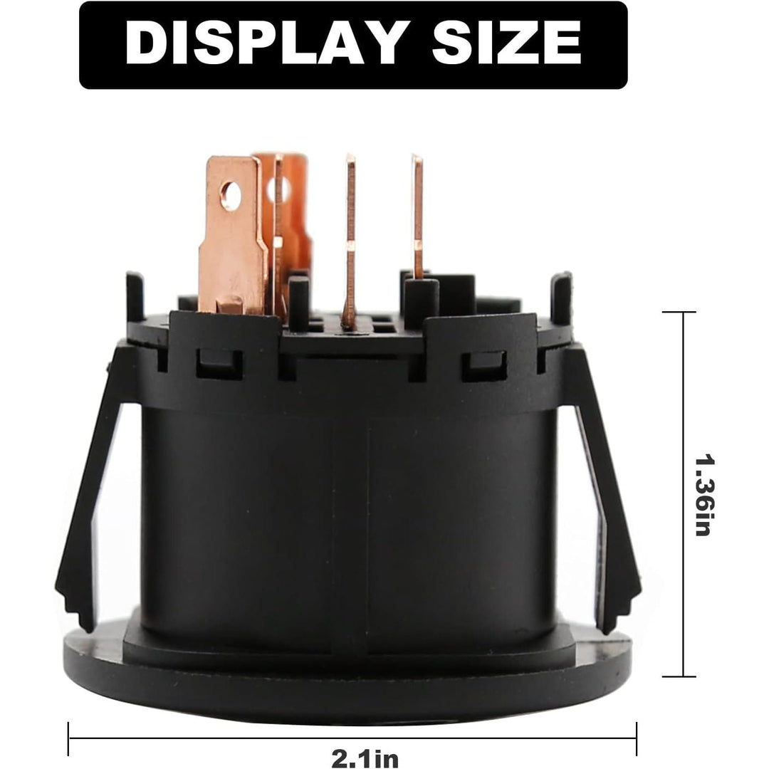 Ignition Starter Switch with 2 Key, 4 Position 7 Terminals Key Switch, Fit for Husqvarna Craftsman John Deere MTD Murray Riding Lawn Mower 532175566 175566 - Just Closeouts Canada Inc.