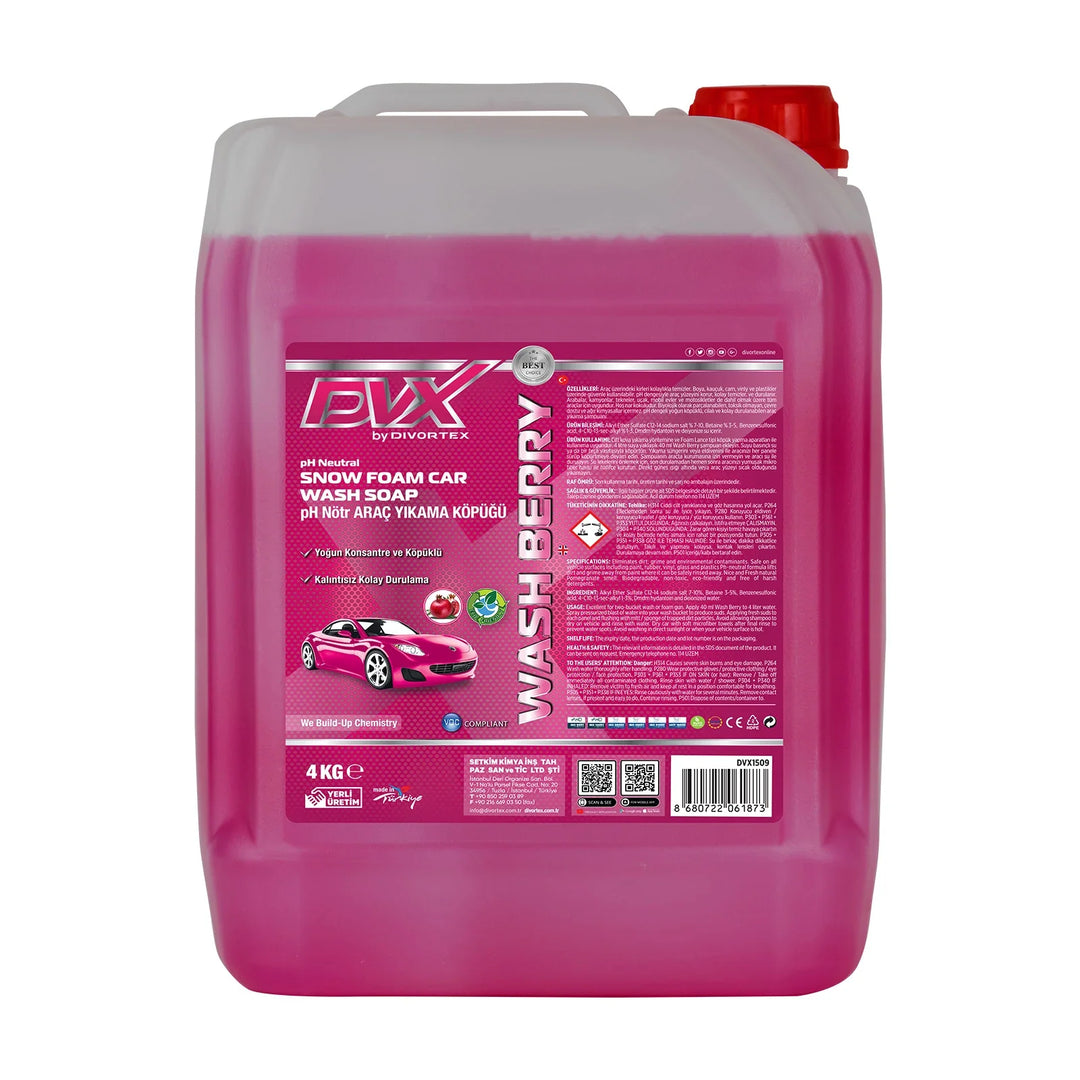 DVX1509 Wash & Berry - Car Shampoo 1.06 gal
