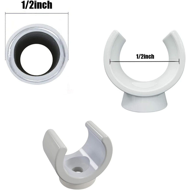 ½ in White PEX Pipe Support Clips – 20 Pack - Just Closeouts Canada Inc.