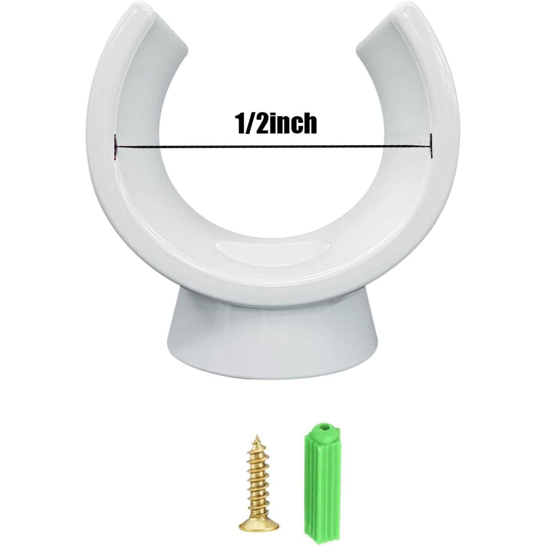 ½ in White PEX Pipe Support Clips – 20 Pack - Just Closeouts Canada Inc.