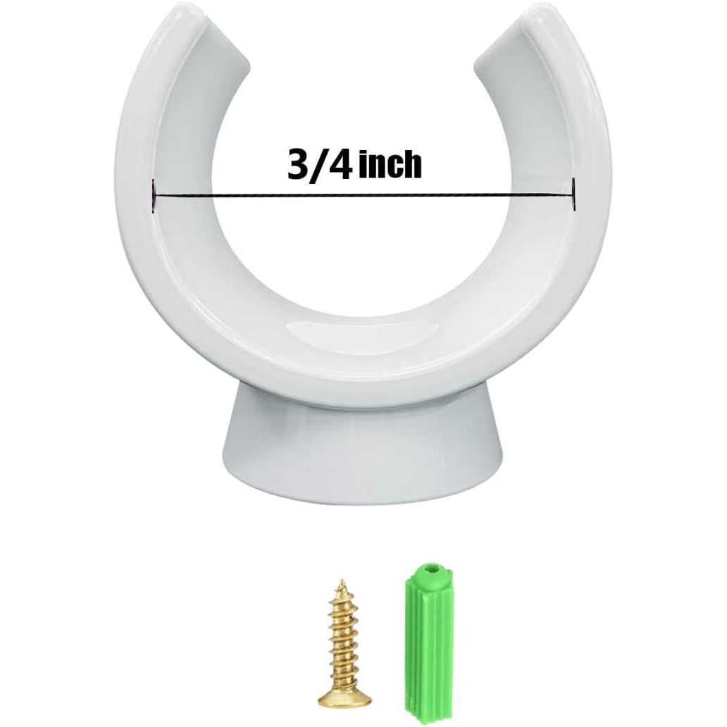 ¾ in White PEX Pipe Support Clips – 20 Pack - Just Closeouts Canada Inc.