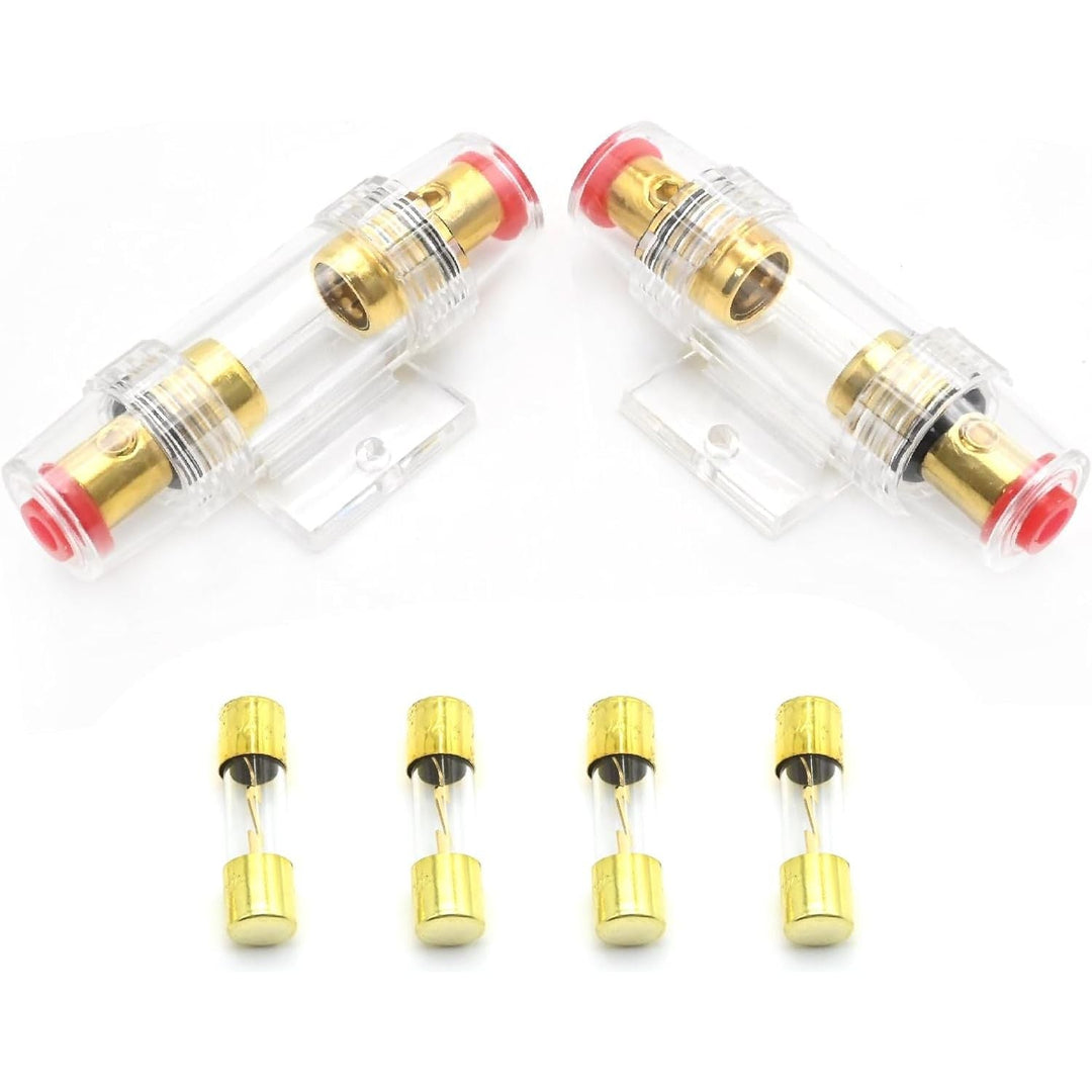 Inline AGU Fuse Holder Kit, 2 Holders & Four 30A Fuses - Just Closeouts Canada Inc.