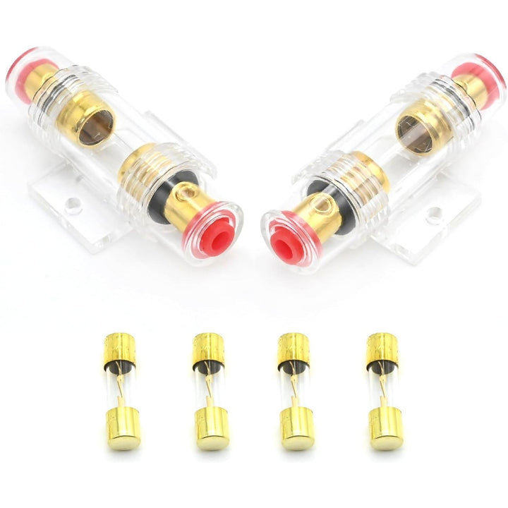 Inline AGU Fuse Holder Kit, 2 Holders & Four 30A Fuses - Just Closeouts Canada Inc.