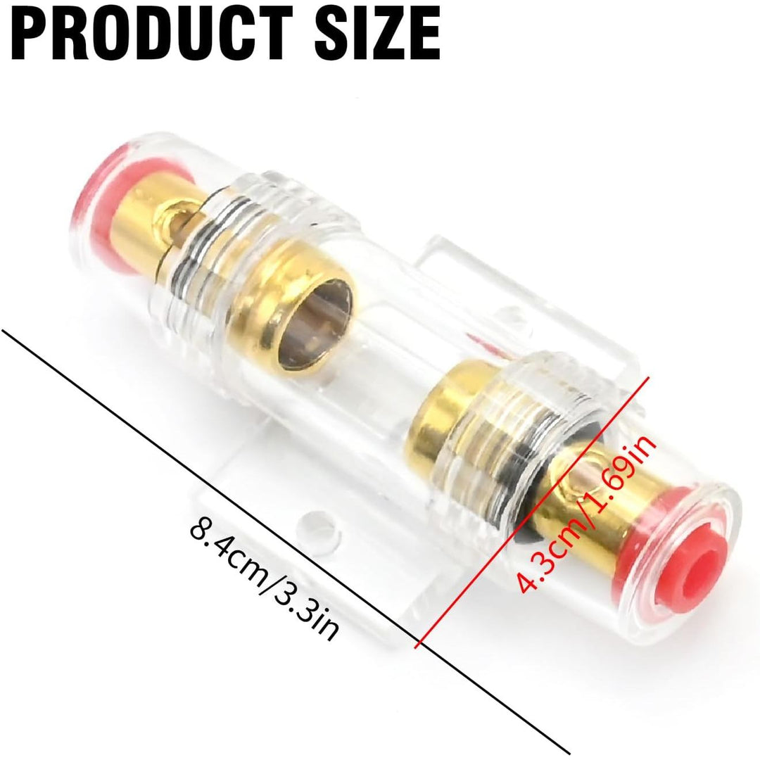 Inline AGU Fuse Holder Kit, 2 Holders & Four 30A Fuses - Just Closeouts Canada Inc.
