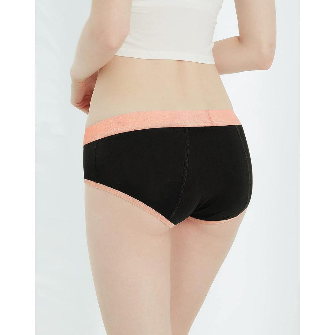 INNERSY girls period underwear Colored Black 12-14 years detail view