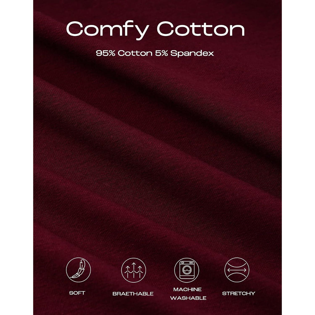INNERSY Scarlet Navy cotton and spandex fabric detail