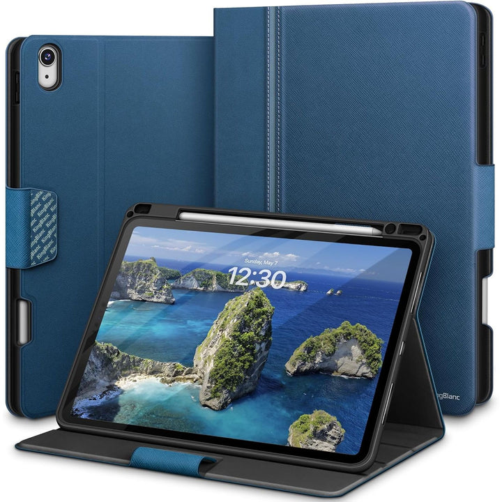 iPad Air 13-Inch Case with Pencil Holder – Blue - Just Closeouts Canada Inc.