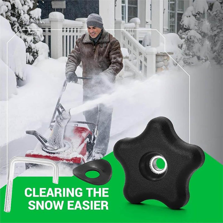 Snow blower replacement kit components