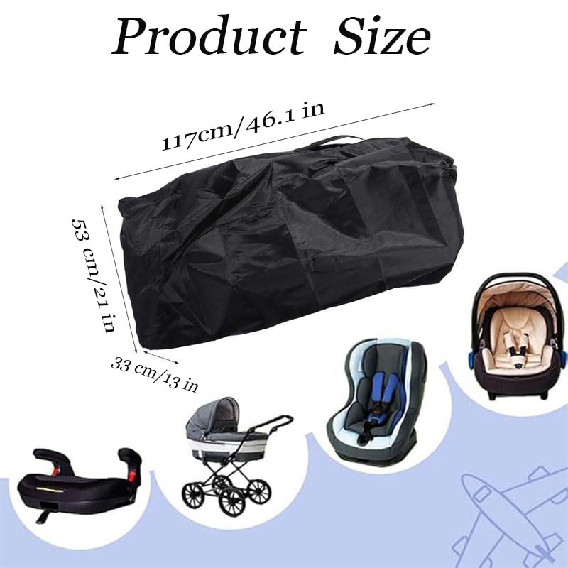 Travel bag size diagram