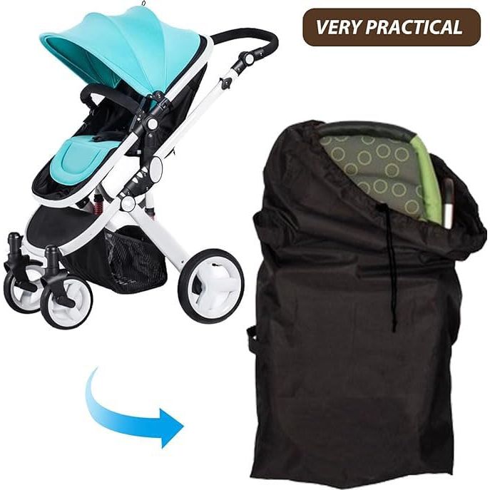 Travel bag covering a stroller