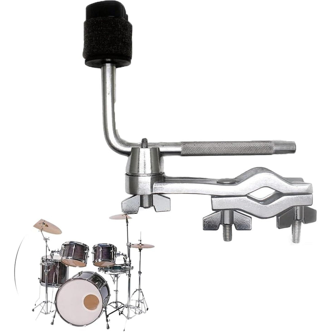 Cymbal boom arm and mounting clamp