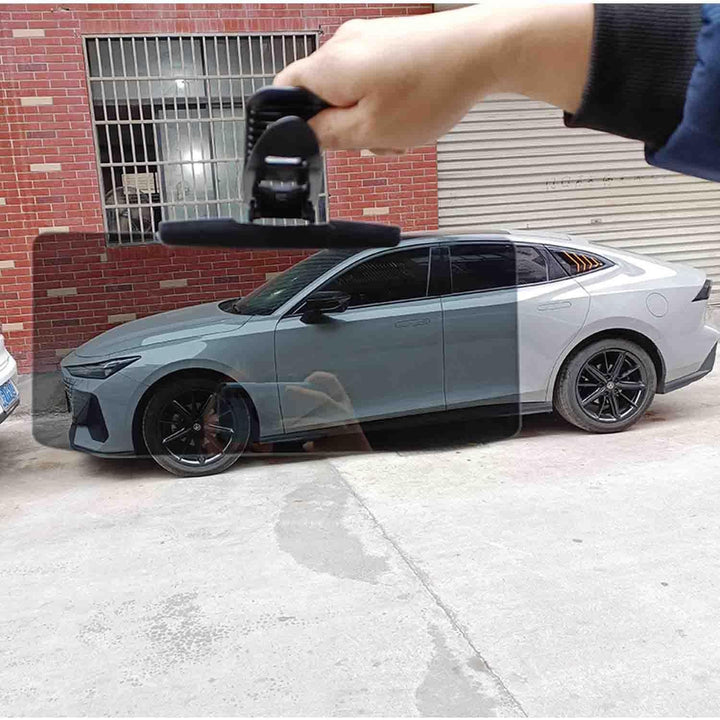 Adjustable visor glare coverage