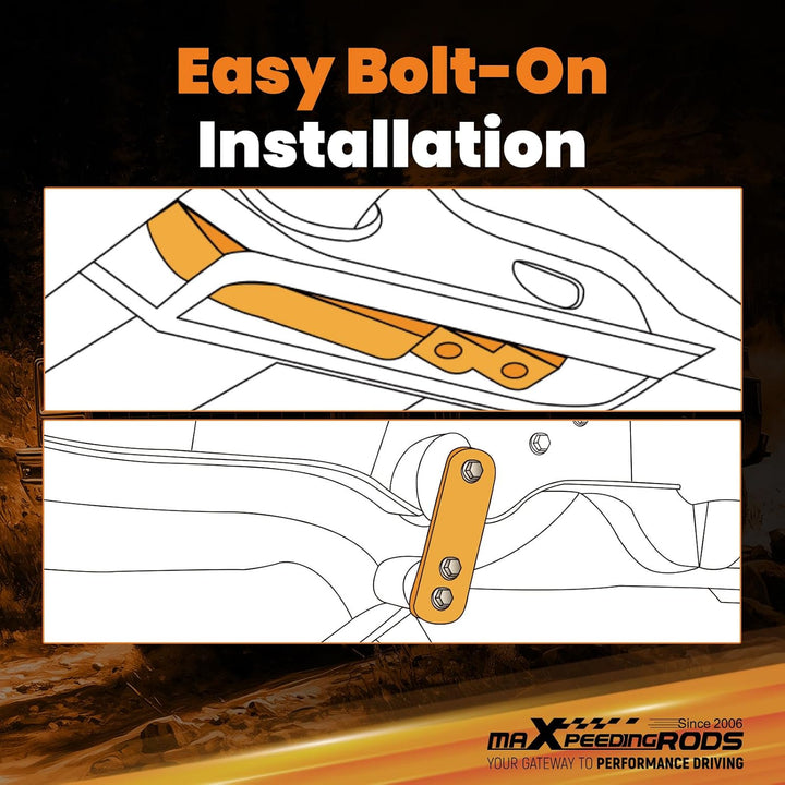 Front and rear lift leveling kit for S10/S15 4WD, view 4