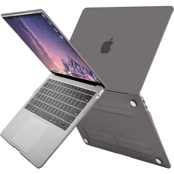 Gray hard shell and keyboard cover for compatible 13.3-inch laptop, view 4