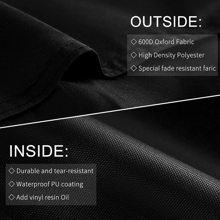 Jiesuo Grill Cover for Traeger Ironwood 650, Heavy Duty Waterproof Wood Pellet Grill Smoker Cover, Outdoor Full Length Grill Cover - Just Closeouts Canada Inc.