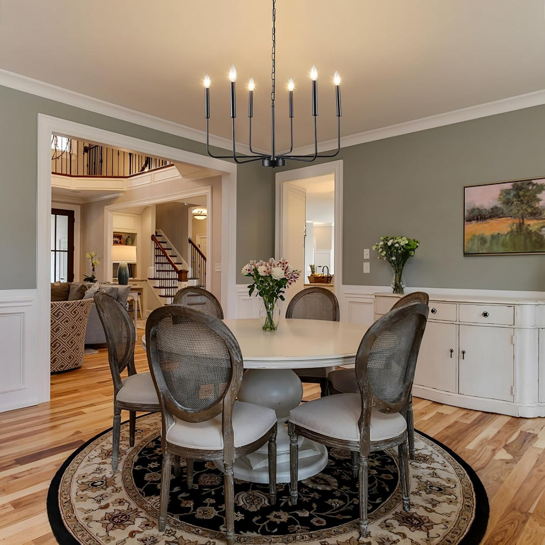 JZQWCK Plug in Chandelier Plug in Pendant Light Black Hanging Lights - Just Closeouts Canada Inc.