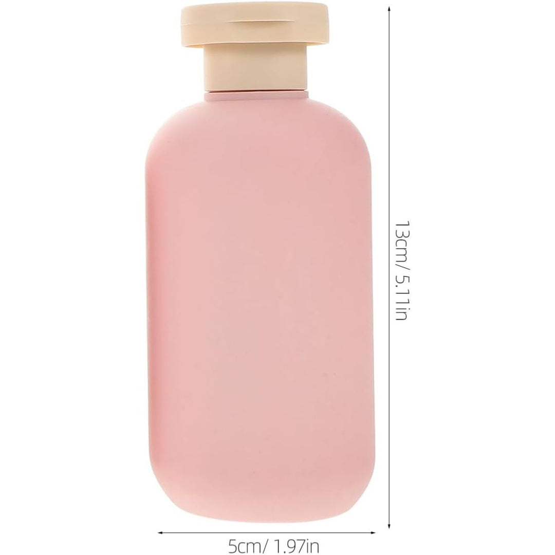 Kichvoe 3Pcs Refillable Shampoo and Lotion Bottles with Flip Cap - Empty Travel Bottle Set - Squeeze Containers for Toiletries, Leak Proof - 200ml - Just Closeouts Canada Inc.