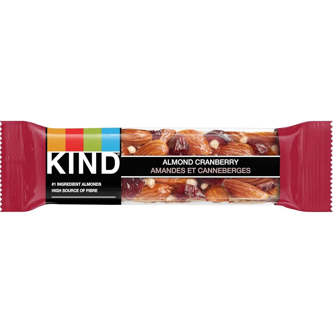 KIND Bars, Almond Cranberry, Gluten Free, 40 Grams, 12 Count - Just Closeouts Canada Inc.602652671272
