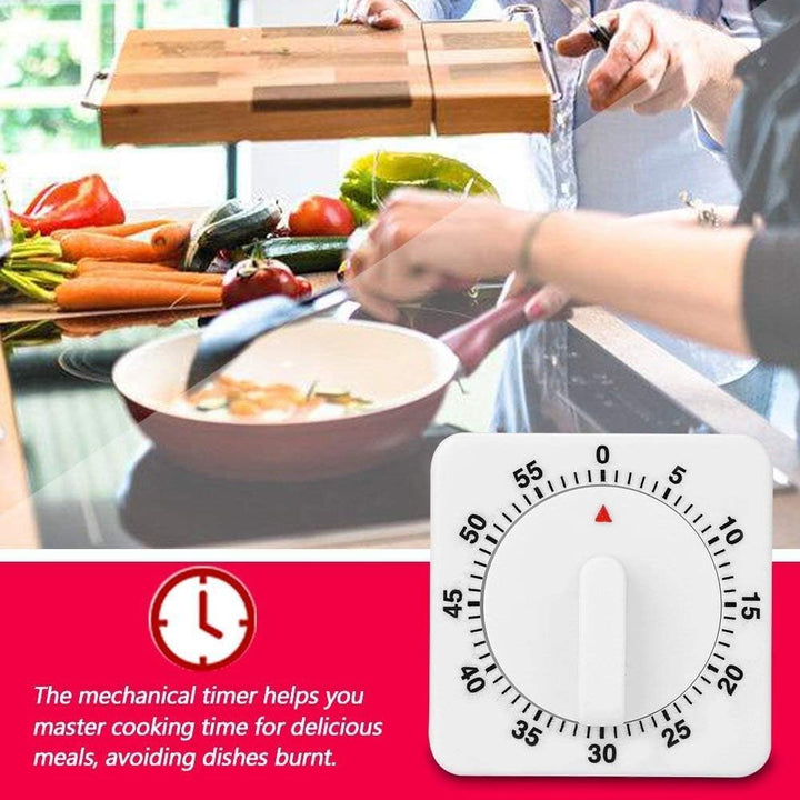 Kitchen Timer Manual, Mechanical Wind up Timer Count Down Clock Cooking for Kitchen with with Loud Alarm for Cooking, Baking, Homework, Exercise - Just Closeouts Canada Inc.X00427XR8Z