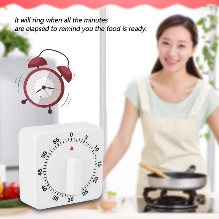 Kitchen Timer Manual, Mechanical Wind up Timer Count Down Clock Cooking for Kitchen with with Loud Alarm for Cooking, Baking, Homework, Exercise - Just Closeouts Canada Inc.X00427XR8Z
