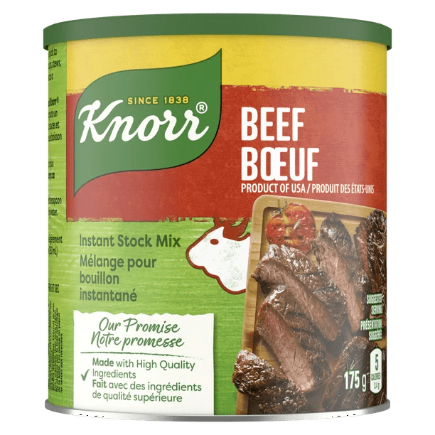 Knorr Beef Instant Stock Mix, 175g - Just Closeouts Canada Inc.066345700050