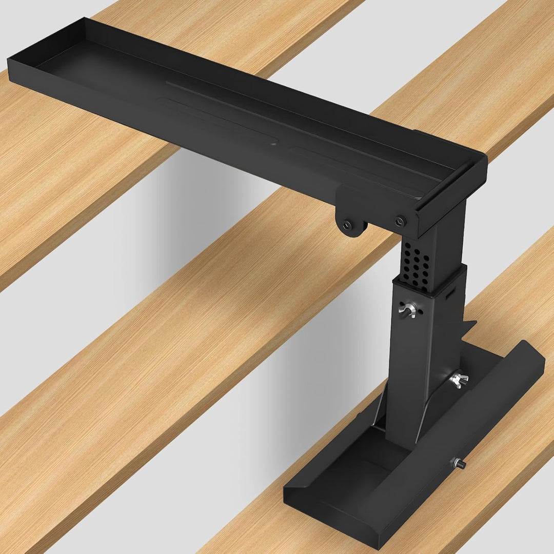 Ladder Extender, Foldable Ladder Leveler with Non - Slip Mat, Adjustable Height from 11.4" - 18", Heavy - Duty Ladder Extension for Stairs, Ladders Leveling Tool for Extension Ladders, Powder Coated - Just Closeouts Canada Inc.