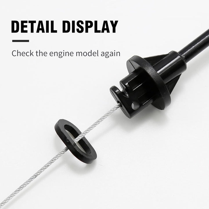 Laffoonparts 175067 Deck Clutch Cable Replacement for Craftsman LT1000 LT2000 DLT 3000 AYP Replacement for Husqvarna Poulan 175067 169676 532169676 532175067 Lawn Mower - Just Closeouts Canada Inc.