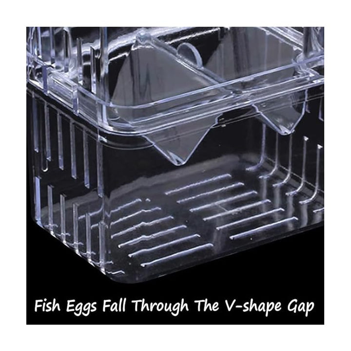 Large Clear Double-Layer Aquarium Breeder Box with Suction Cups - Just Closeouts Canada Inc.X004FN5H3J