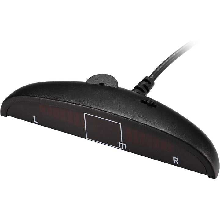 LED Display Parking Sensor, Car Reverse Backup Radar System, LED Display + Buzzer Alert+4 Black Color Parking sensors for Universal Auto Vehicle - Just Closeouts Canada Inc.