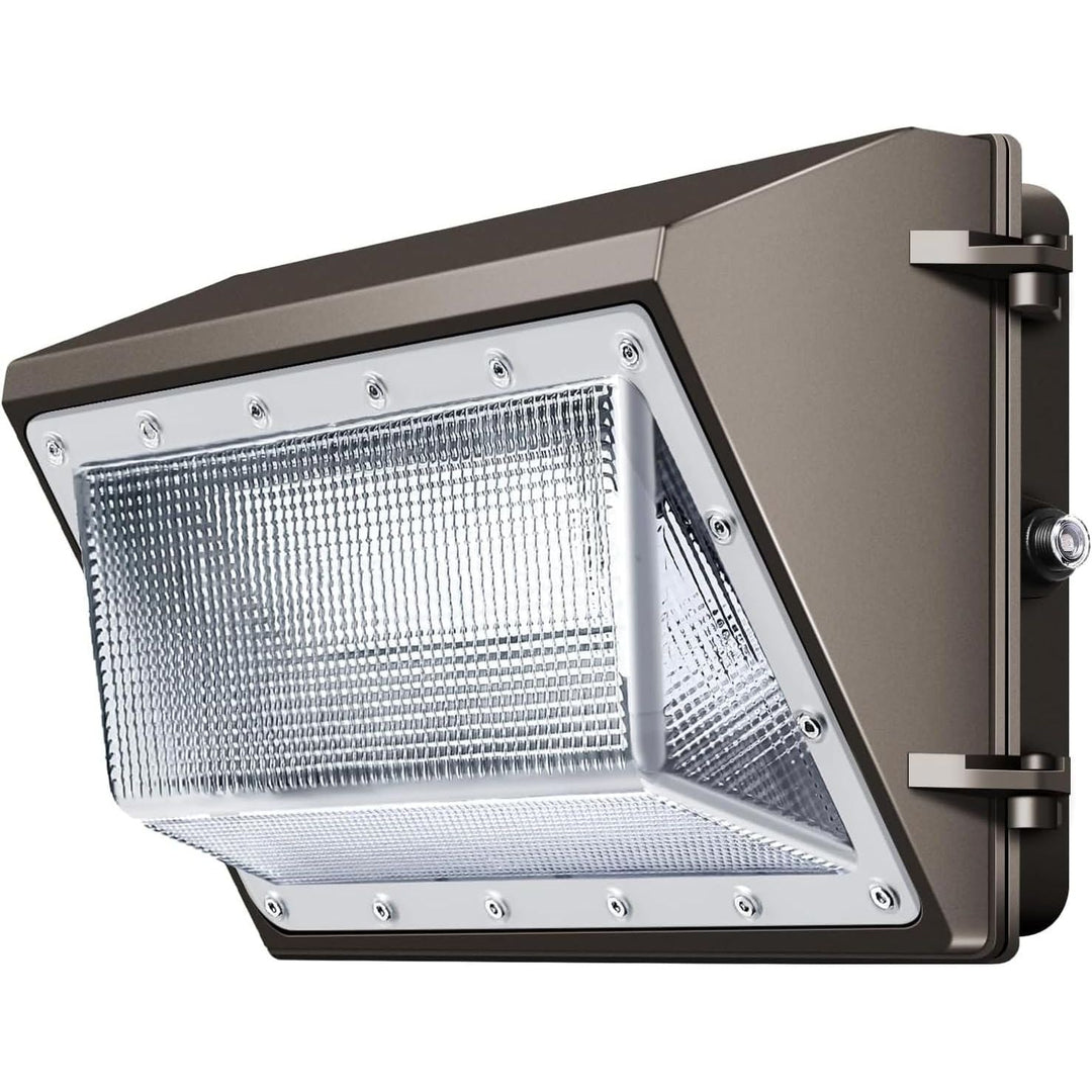 LED Wall Pack 150W - 19500LM Dusk to Dawn Outdoor Lighting 100 - 277V LED Flood Security Lights with Photocell Commercial Daylight 5000K Wall Mount for Shop Barn Yard, Garage,ETL Listed - Just Closeouts Canada Inc.X004O1OAUN