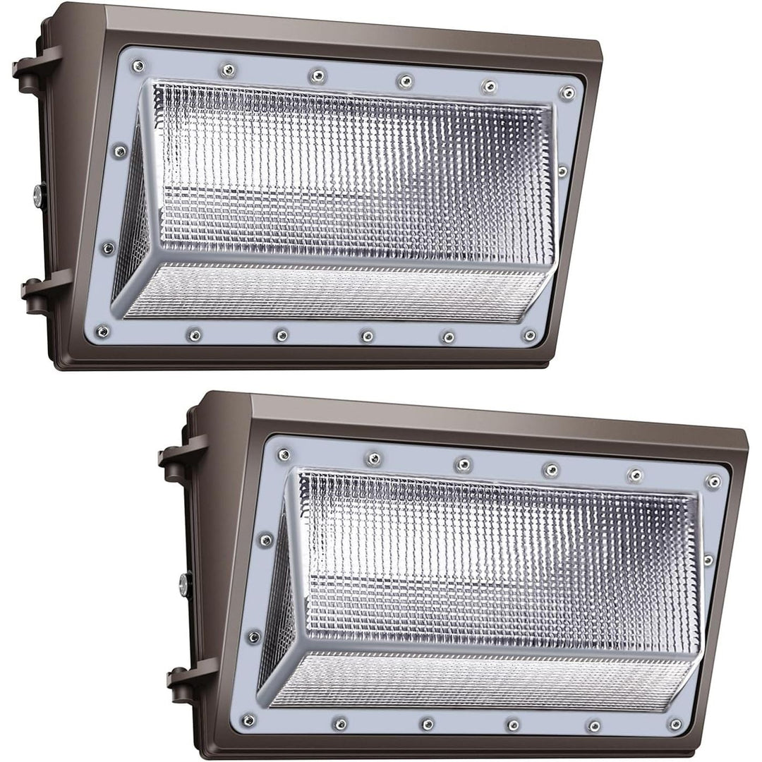 LED Wall Pack 150W - Dusk to Dawn Outdoor Lighting 100 - 277V LED Flood Security Lights with Photocell 19200LM Commercial Daylight 5000K Wall Mount for Shop Barn Yard, Garage,ETL Listed 2 Pack - Just Closeouts Canada Inc.X004PRJCKJ