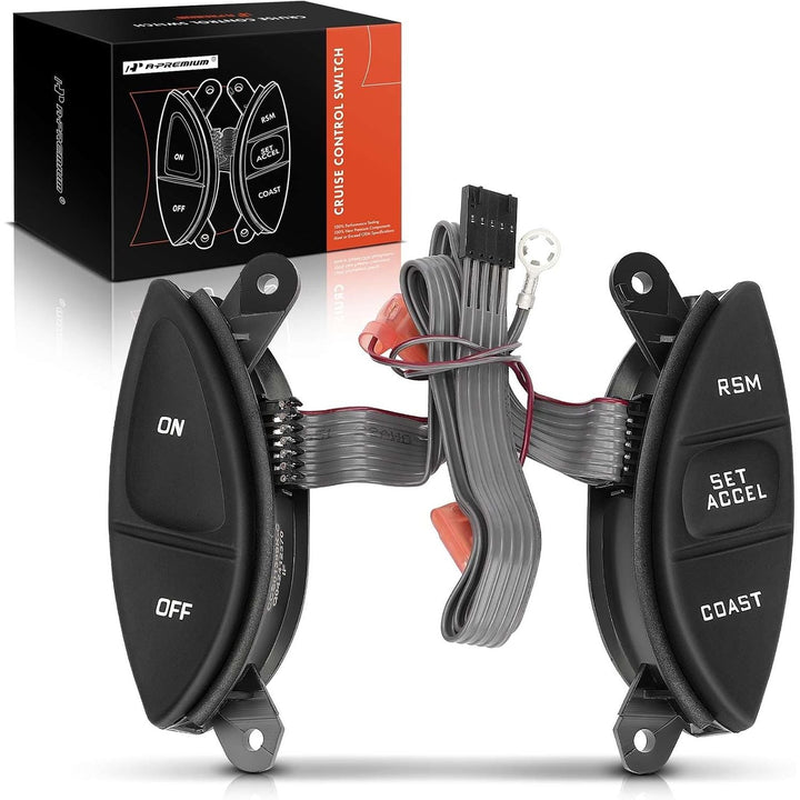 Left & Right Steering-Wheel Cruise-Control Switch Buttons - Just Closeouts Canada Inc.