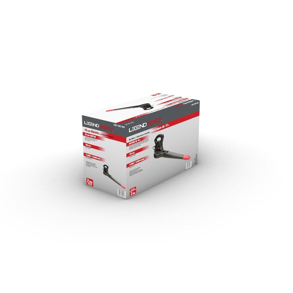 Legend Force 215 MPH 150 CFM 2 - Speed 10 Amp Corded Electric Handheld Leaf Blower - Just Closeouts Canada Inc.