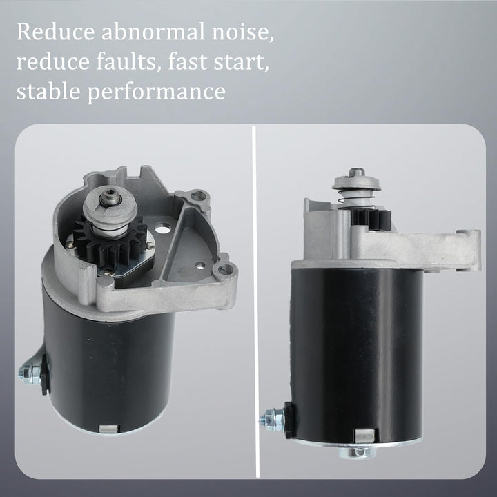 LEVANLIGHT | Starter Motor | Compatible with Briggs V Twin 14HP 16HP 18HP | Replace399928 393017 495100 498148 394674 394808 497596 - Just Closeouts Canada Inc.