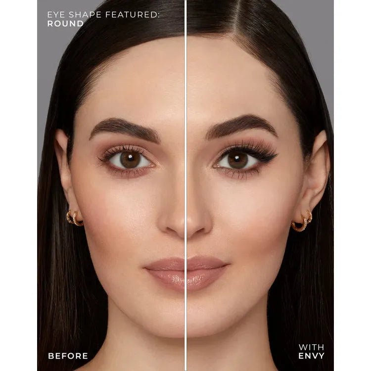 Lilly Lashes, Envy, Luxury Synthetic Lite Eyelashes, 15 Wears, Full Volume + Medium Length - Just Closeouts Canada Inc.