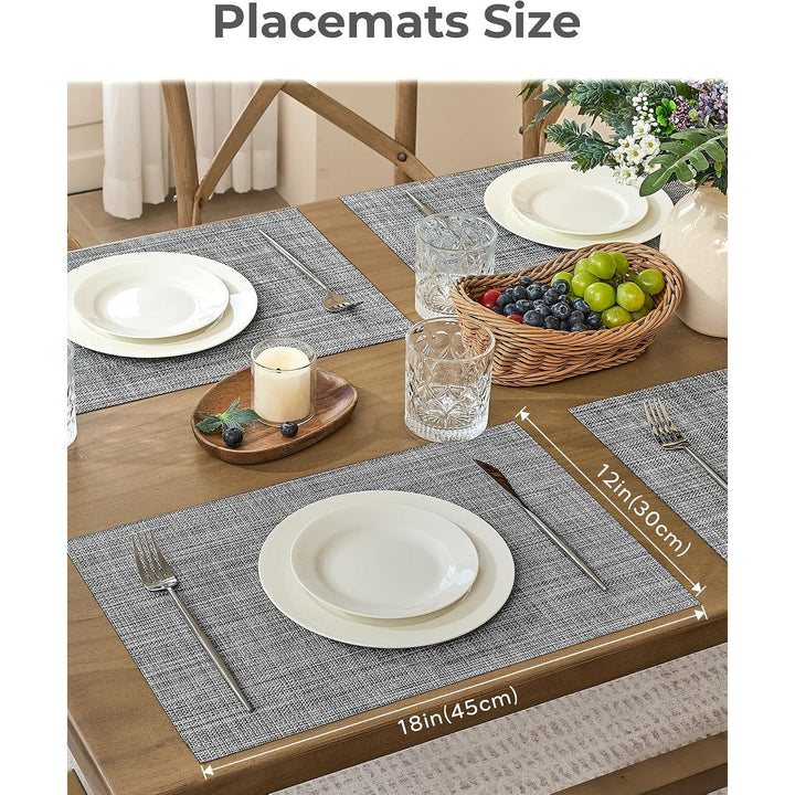 Placemat dimensions 45 by 30 centimetres