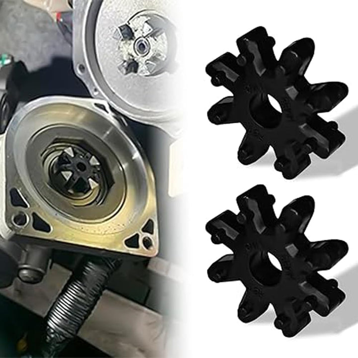 two steering column flexible couplers, view 1