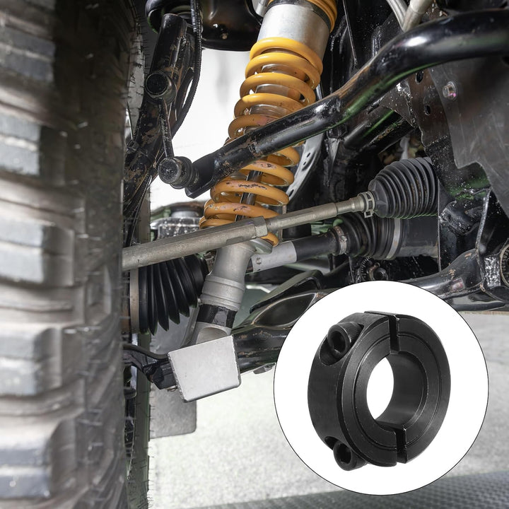 Black Double-Split Shaft Collars, 3/4-Inch Bore, 2-Pack — view 5