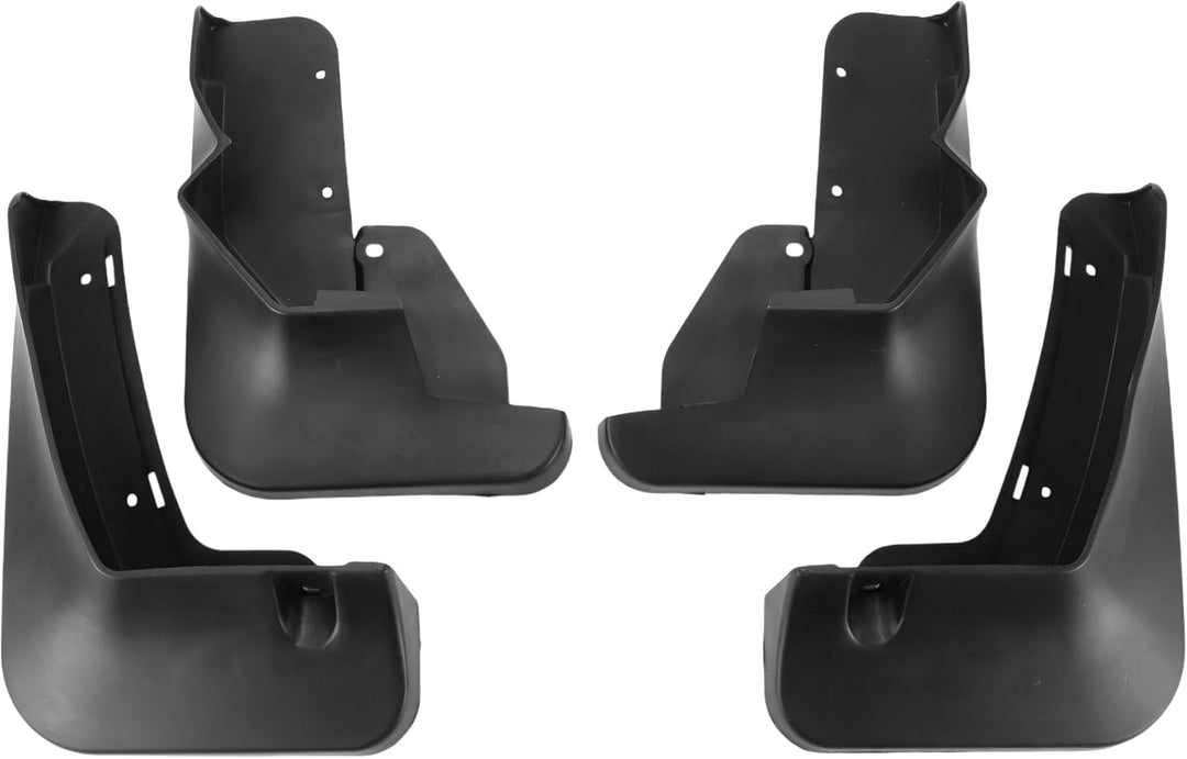 Black Mud Flaps with Mounting Hardware for Nissan Ariya 2022–2023