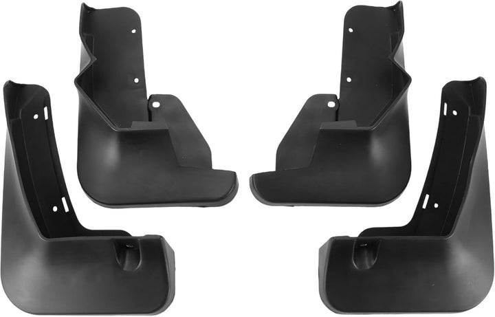 Black Mud Flaps with Mounting Hardware for Nissan Ariya 2022–2023
