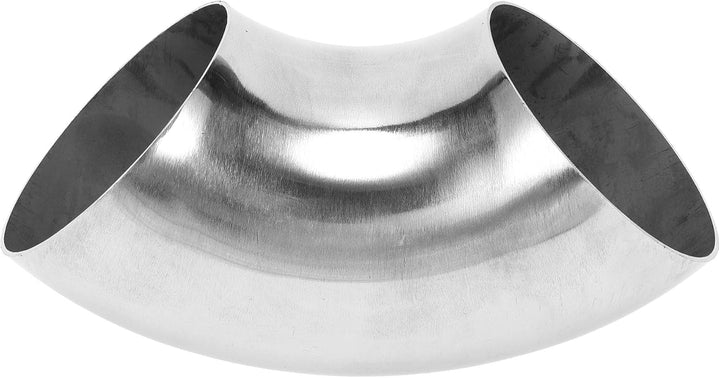 90° Stainless Steel Mandrel-Bend Exhaust Elbow, 2.35-Inch OD