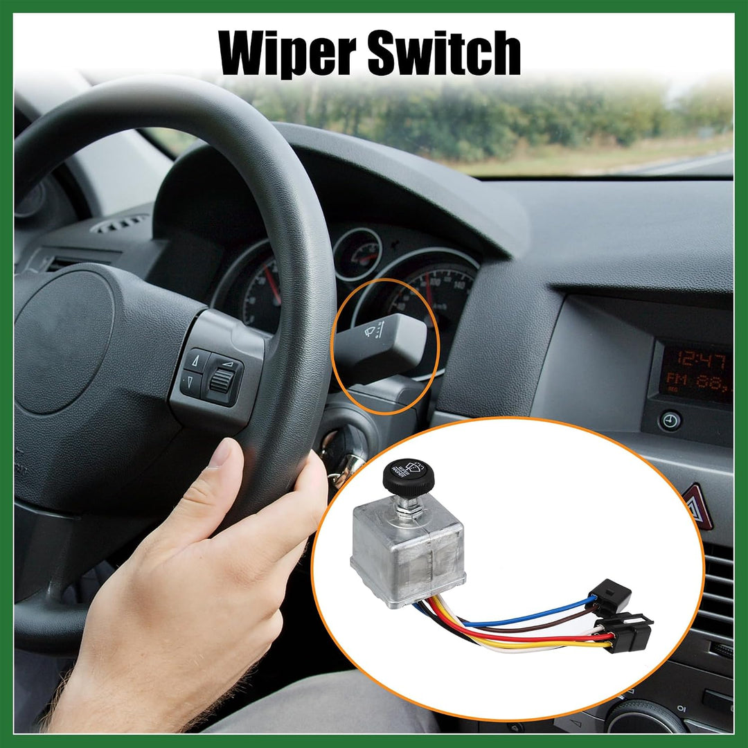 Windshield Wiper Combination Switch for Peterbilt, 75600-26 — view 2