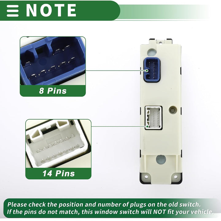 Power Window and Door Lock Switch for Colorado/Canyon, 25779766 — view 4