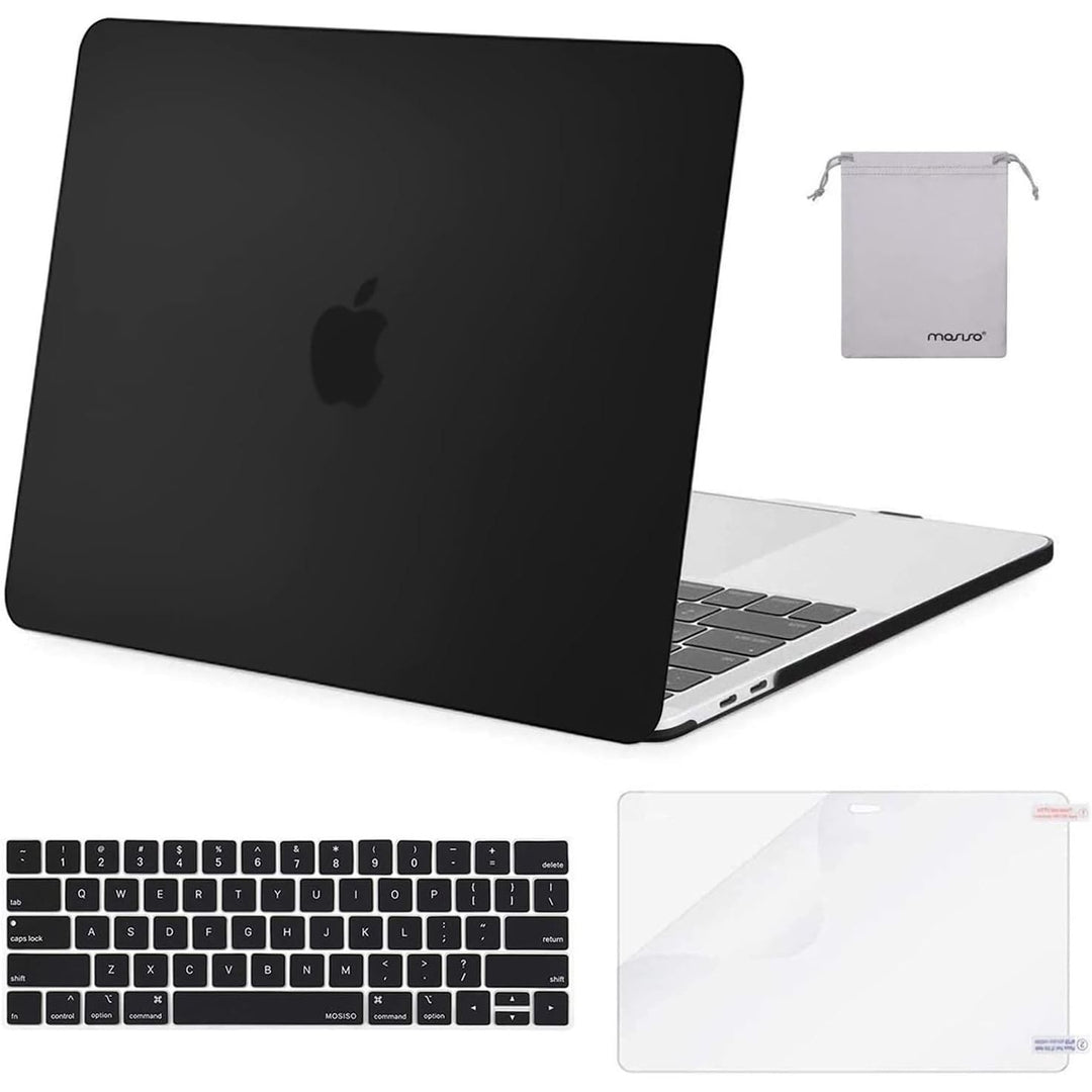 MacBook Pro 13-inch Hard Shell Case Kit with Accessory Bag, Black - Just Closeouts Canada Inc.